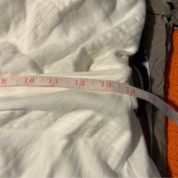 Free People at Leisure Midi Wrap Around Dress White One Strap size S - Picture 14 of 14